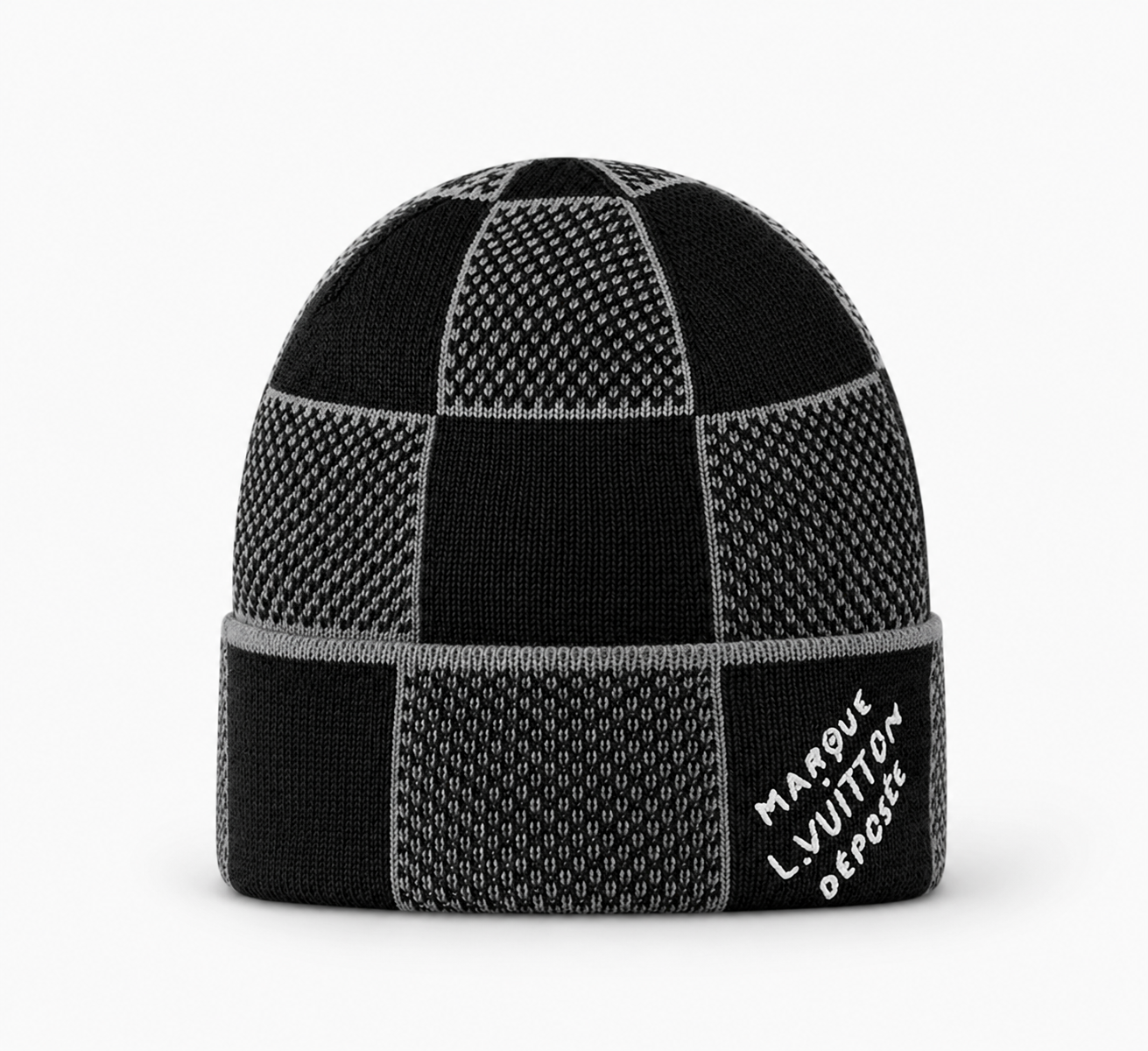 bonnet lv noir